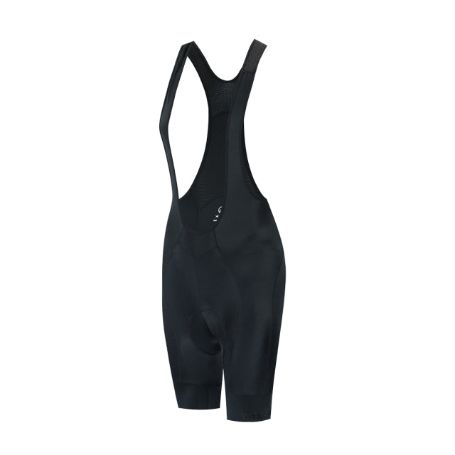 Black - Padded Tight Bib Shorts